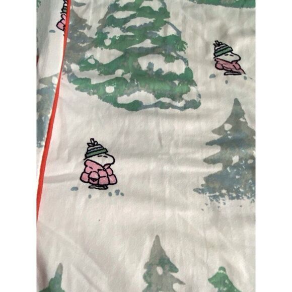 Munki Munki Peanuts Snoopy Woodstock Puffer Jacket Nightgown PJ Women’s Sz M NEW - Picture 5 of 16